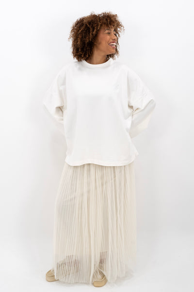 upe en tulle Mayla Couture, légère et aérienne, idéale pour un look mastour et féminin au quotidien.